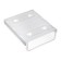 Lender box for stationery, 210 x 175 x 65mm, transparent