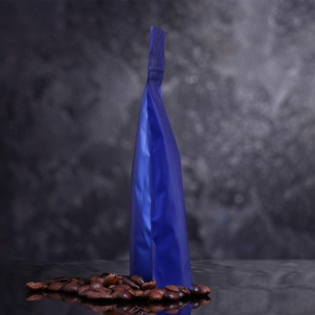 Package doy-pack, matte, blue, 10 x 15 x 4 cm-1