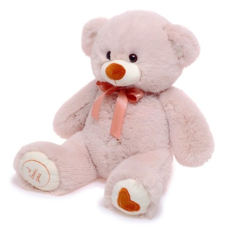 Soft toy "Bear Fred" Latte, 50 cm-4