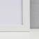 Photo frame MDF "Ellis" 50x70 cm, with a paspartu, white (plastic screen)