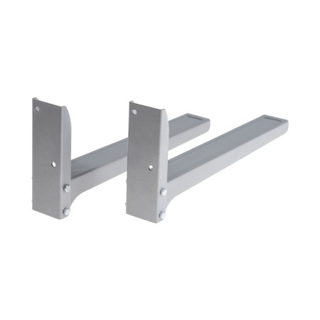 SL-01 bracket, for a microwave, fixed, up to 40 kg, 313 mm, metallic, gray-1