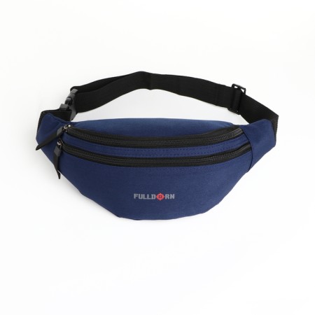 Board belt on lightning, external pocket, blue color-1