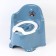 Pot children's anti -slip "comfort" with a lid, a removable bowl, blue color