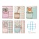 Notebook of 12 sheets in the cage "Pocket Animals", cover coated cardboard, VD-LK, OFSET block, mix