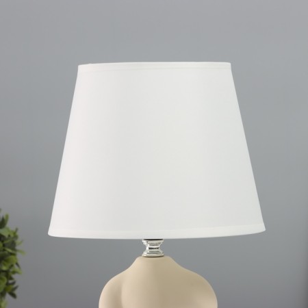HELP LAM "Puzan" 1x40W E14 beige 19.5x19.5x34cm-2