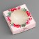 Box a gift team with a window, packaging, "happy moments", 11.5 x 11.5 x 3 cm