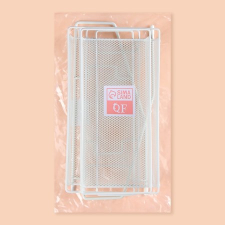 Organizer for storing cosmetics/accessories, two -level, 35 × 17 × 8 cm, white color-5