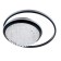 Causteen from PDU 1984/2 LED 110W 3000-6000K Black 45x45x18 cm Bayerlux