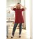 Female dress, size 52, burgundy color