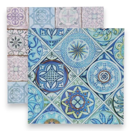 Photophone bilateral cardboard density 350 g "Ceramic tile" 50x50 cm