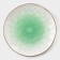 Porcelain shade "Cosmos", d = 21.2 cm, green color