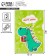 Interactive postcard "Happy Birthday", dinosaur, 12 × 18 cm