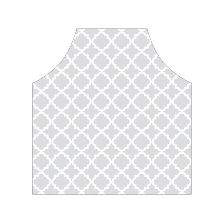 Apron kitchen with a photo print "Simple ornament", adjustable, size OS-2