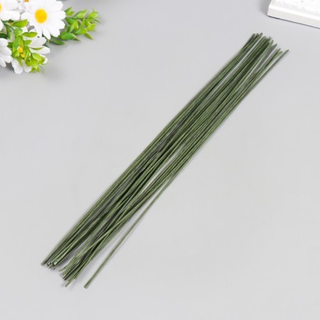 Wire for creativity "Green" (set of 20 pcs) 1.5 mm, 36 cm