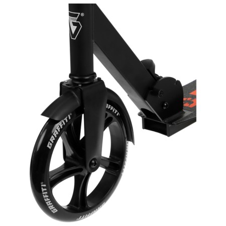 Sugan Graffiti City 200, Folding, Pu 200 mm wheels, ABEC 7 Carbon, Black-2