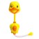 Lake for a bathtub on a suction cup "duckling"