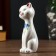 Souvenir ceramics "Pussy" (set 2 pcs) 13x4 cm