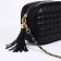 Bag Cross-Bodi with a zipper, black color