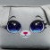Children's "Bunny" bag with ears, gray color