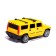 Radio -controlled jeep "SUV", 1:18, light, works from batteries, yellow color