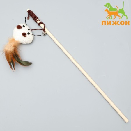 Tedding from natural materials "Mouse", 40 cm
