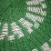 Wicker rug round 80 cm