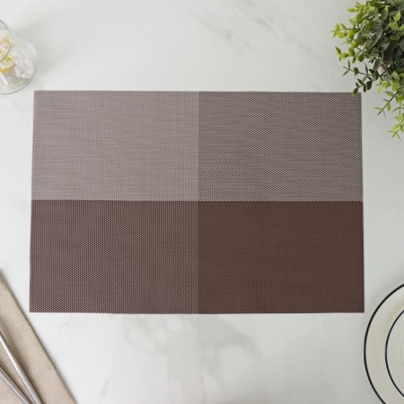 Serving napkin on the table "mood", 45 × 30 cm, brown color-3