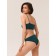 Female top on thin straps Mirey Top Spalla Stretta, size 48-50, emerald color
