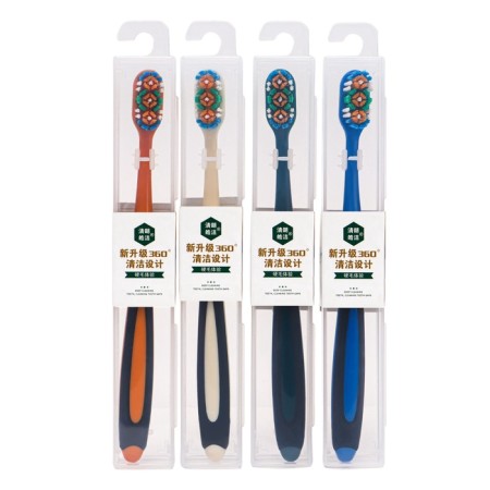 Toothbrush with soft bristles 360 °-1