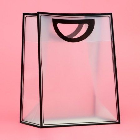 PP package with a cut pen, 30 x 23 x 15 cm, black-1