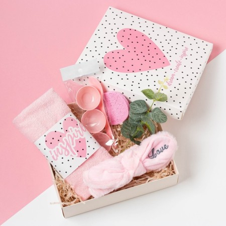 Gift set "You are beautiful" with a towel
