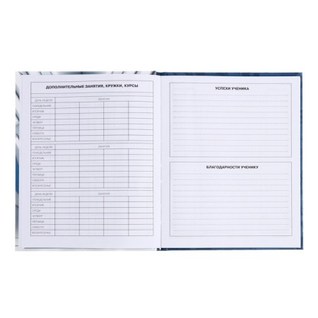 Diary for grades 5-11, hard cover, "sports cars", glossy lamination, offset block 60g/m²-7