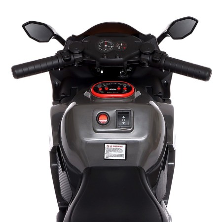 Electric car "Motorcycle", color gray color-4