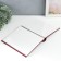 Photo album magnetic for 30 sheets 23x28 cm red