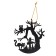 Carved pendant "Night in the cemetery"