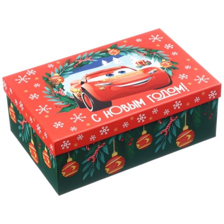 Set of boxes 10 in 1 "Happy New Year!", Disney red-5