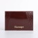 Cover for passport, burgundy color