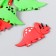 Decor for creativity rubber "Dinosaurs" set of 14 pcs MIX 2.5x5 cm
