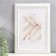 Photo frame plastic "Mira" 20x30 cm white (plastic screen)