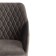 Bremo Mod chair. 708 fabric/metal, 58x55x83cm, gray 26/black