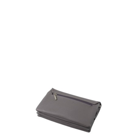 Messenger bag, lightning department, gray color 16.5x26x7cm-1