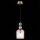 STL LUCE Sus. SL2000.223.01. GEA. 1x40 W, E14, 16.5x16.5x32.5 cm, golden color
