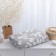 Terry towel Verossa Verdi, 450 g, size 70x130 cm, gray, white color