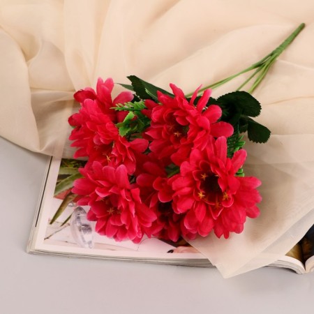 Bouquet "Indian chrysanthemum" d- 8 cm 32 cm, 6 flowers, mix