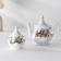 Set of tableware "Bouquet of flowers", 34 items