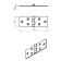 Loop card tundra, 110x40 mm, without coating, 1 pc.