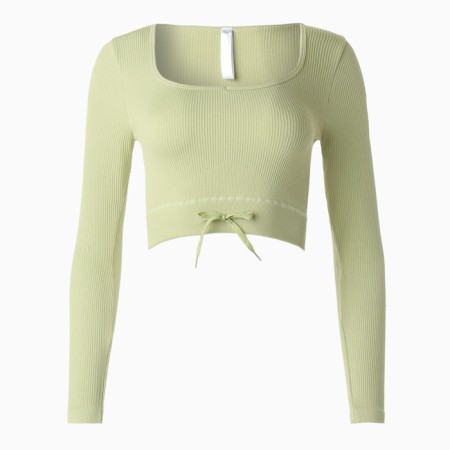TOP with a long sleeve Minaku: Sportly; Color Green Rr. M-3