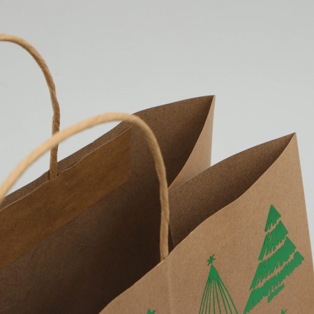 Package gift craft Forest, 32 x 28 x 15 cm, New Year-3