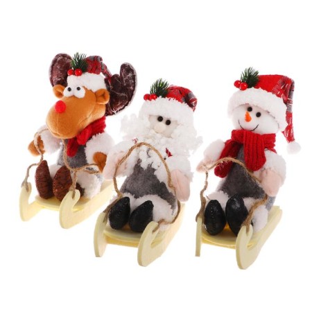 Soft toy "New Year", species mix-3