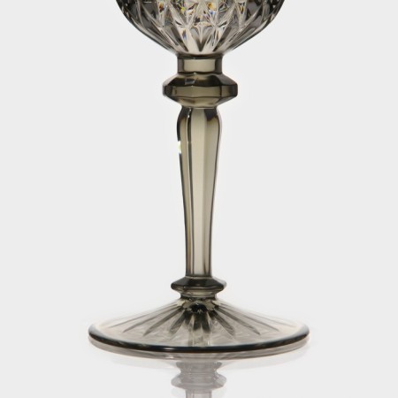Glass "Frances", 200 ml, 7.6 × 21.5 cm, brown color-2